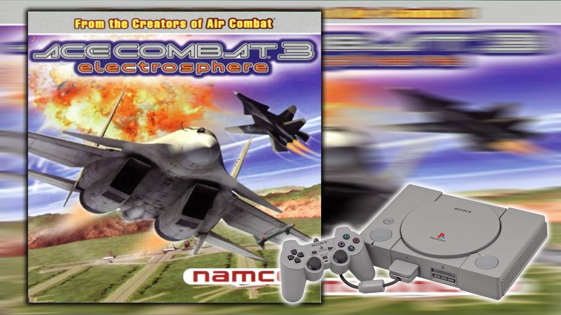 Ace Combat 3 Electrosphere capa