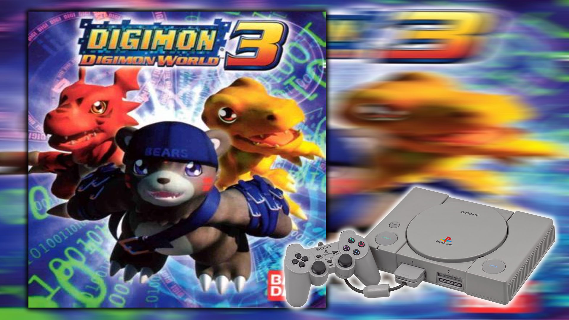 Digimon World 3 capa