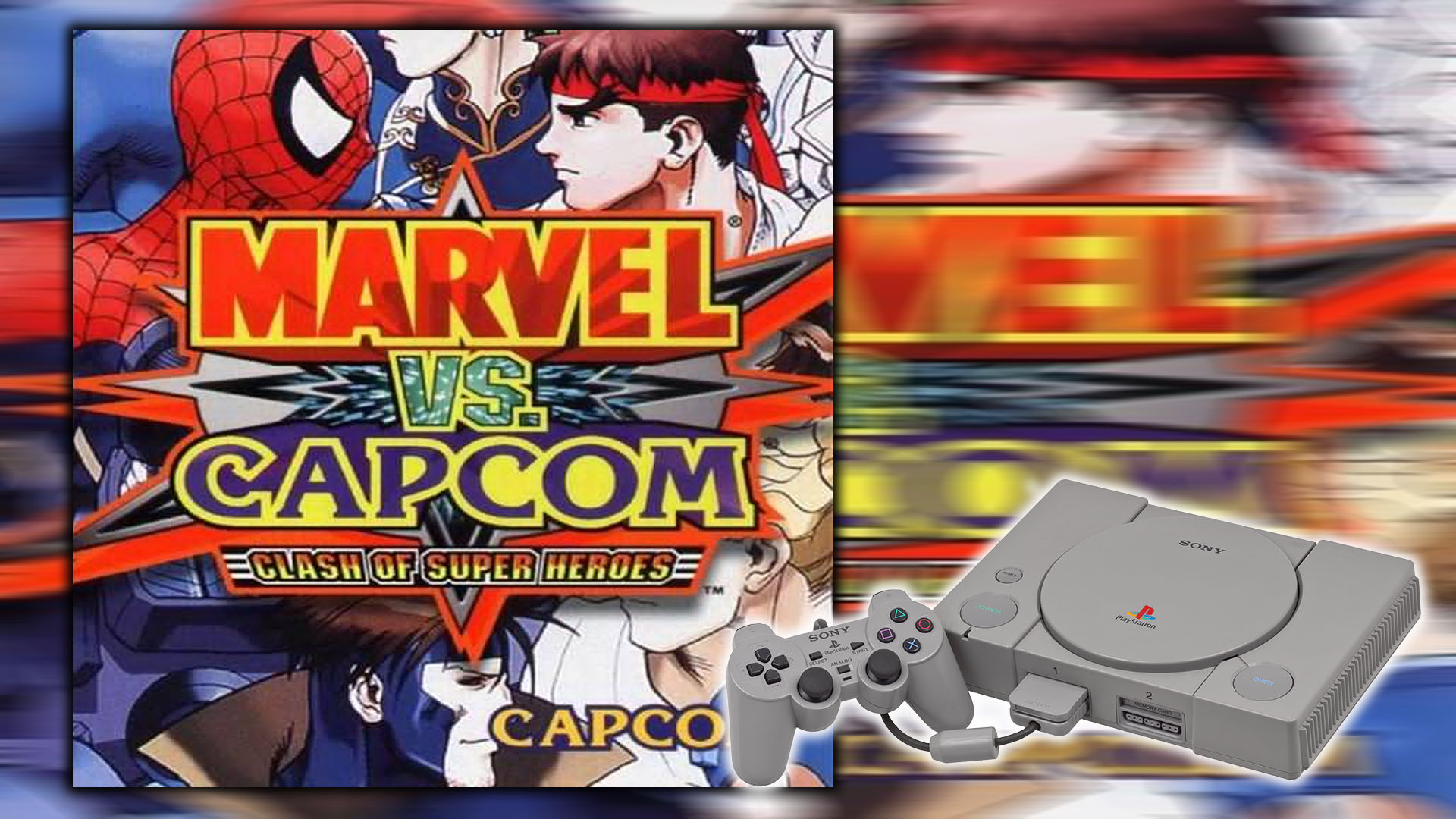 Marvel vs. Capcom Clash of Super Heroes capa