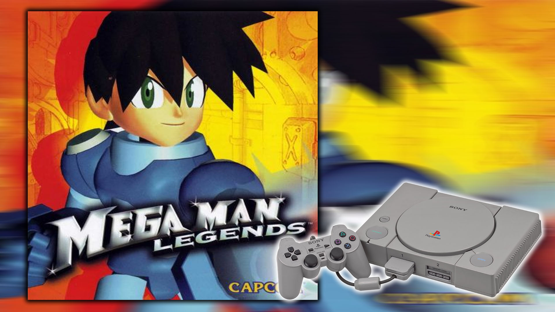 Mega Man Legends capa