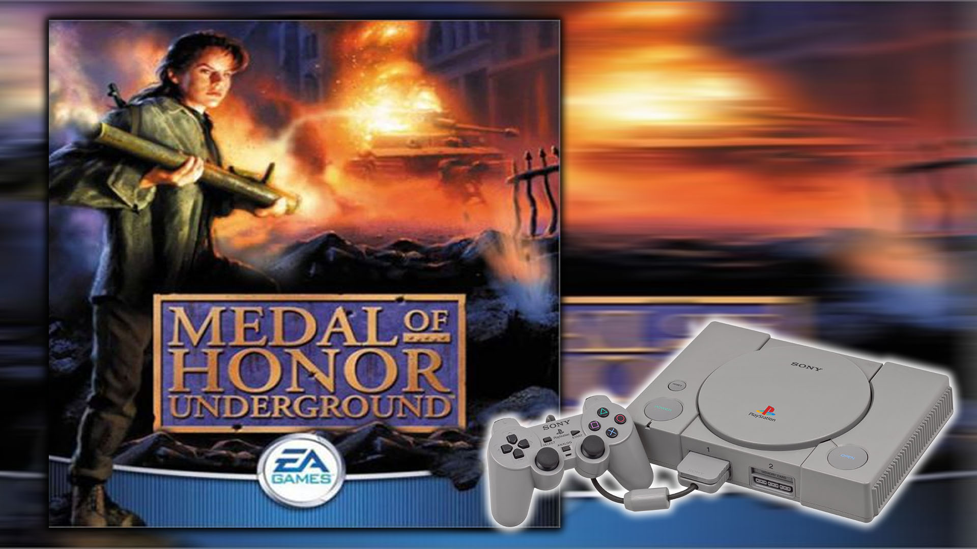 Medal of Honor Underground capa