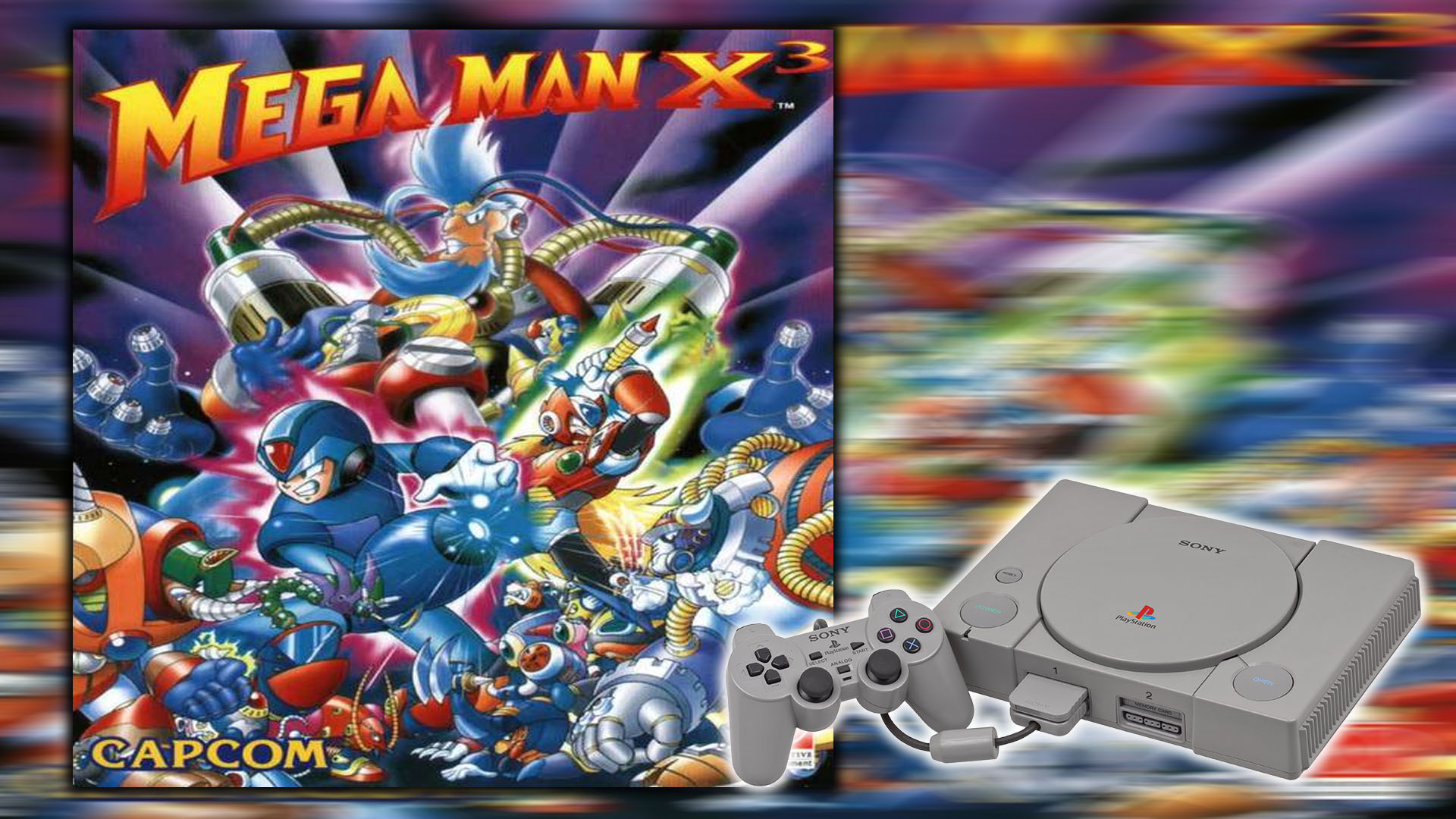 Mega Man X3 capa