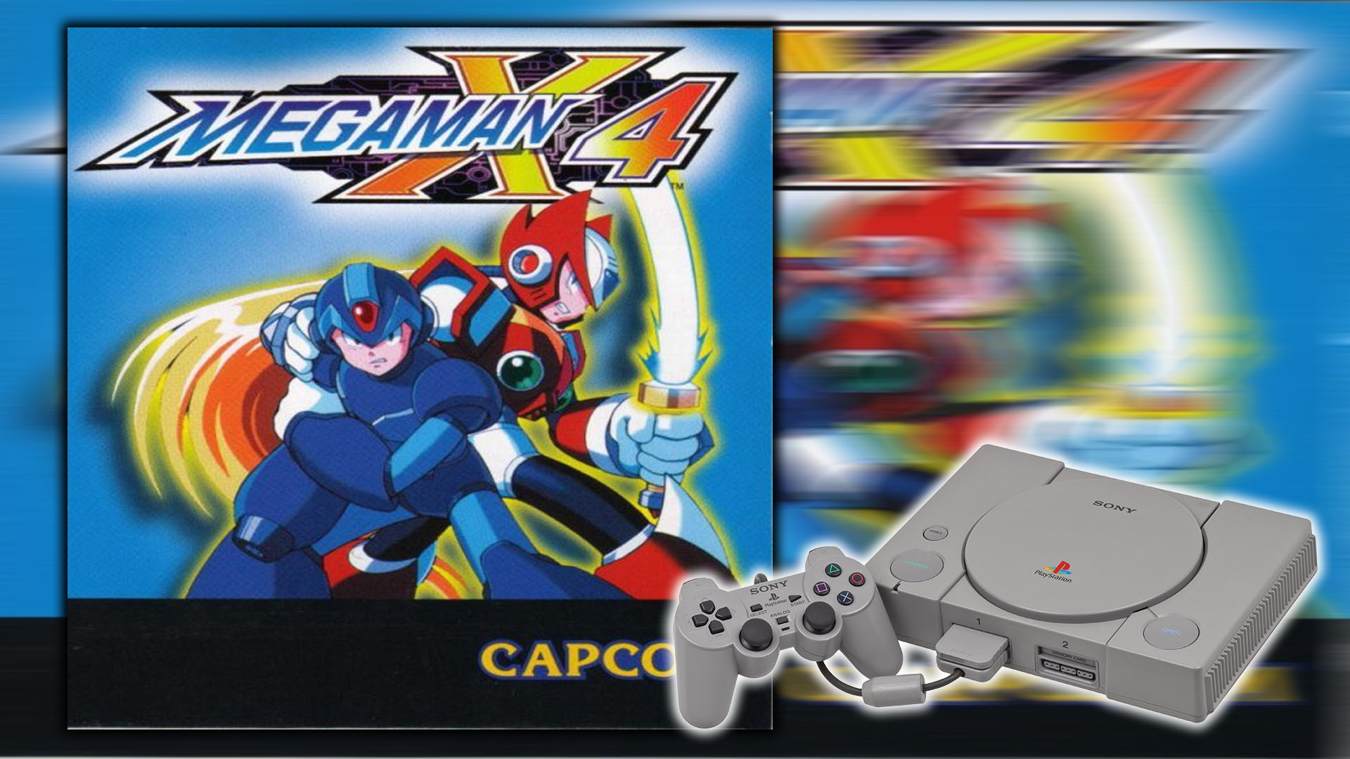 Mega Man X4 capa