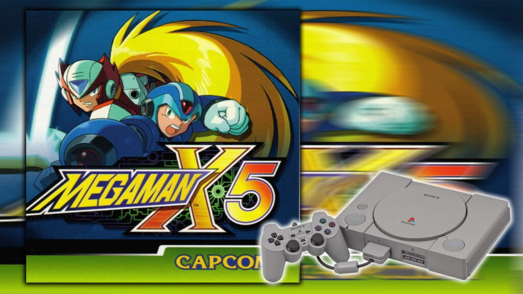 Mega Man X5 capa