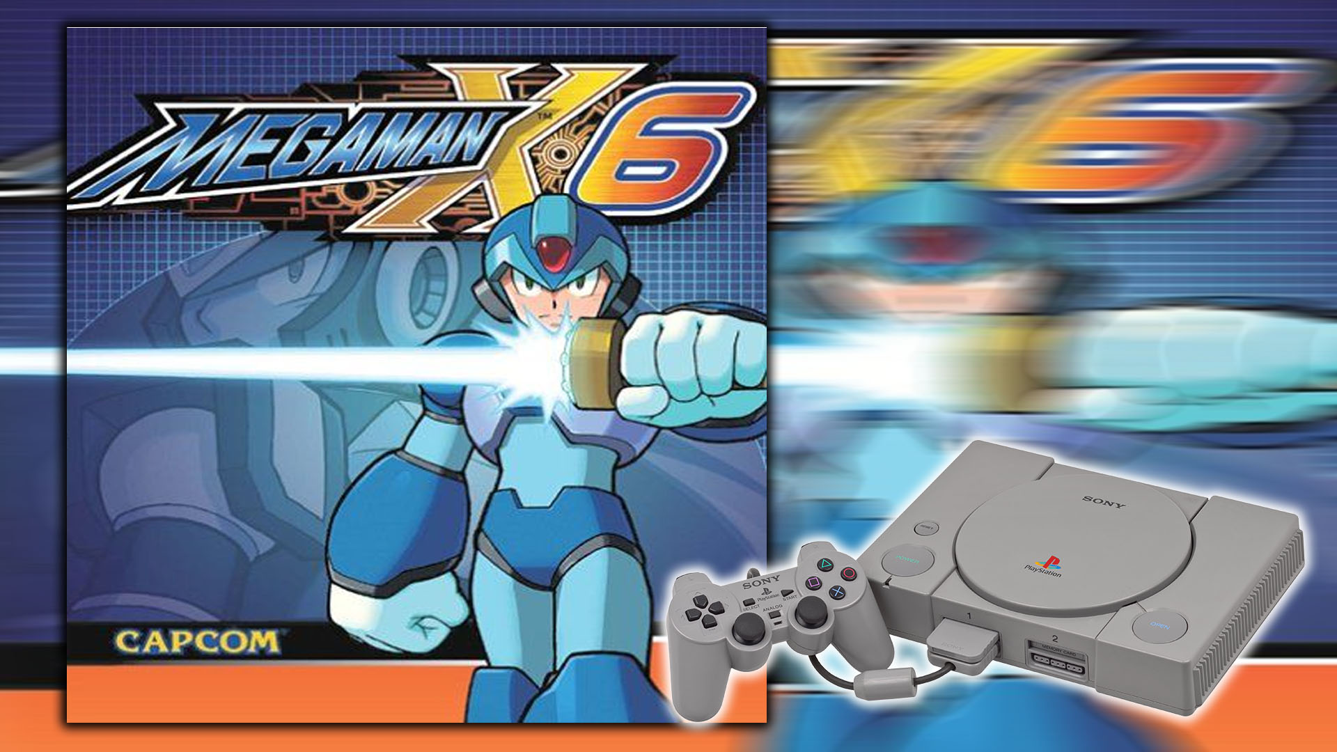 Mega Man X6 capa