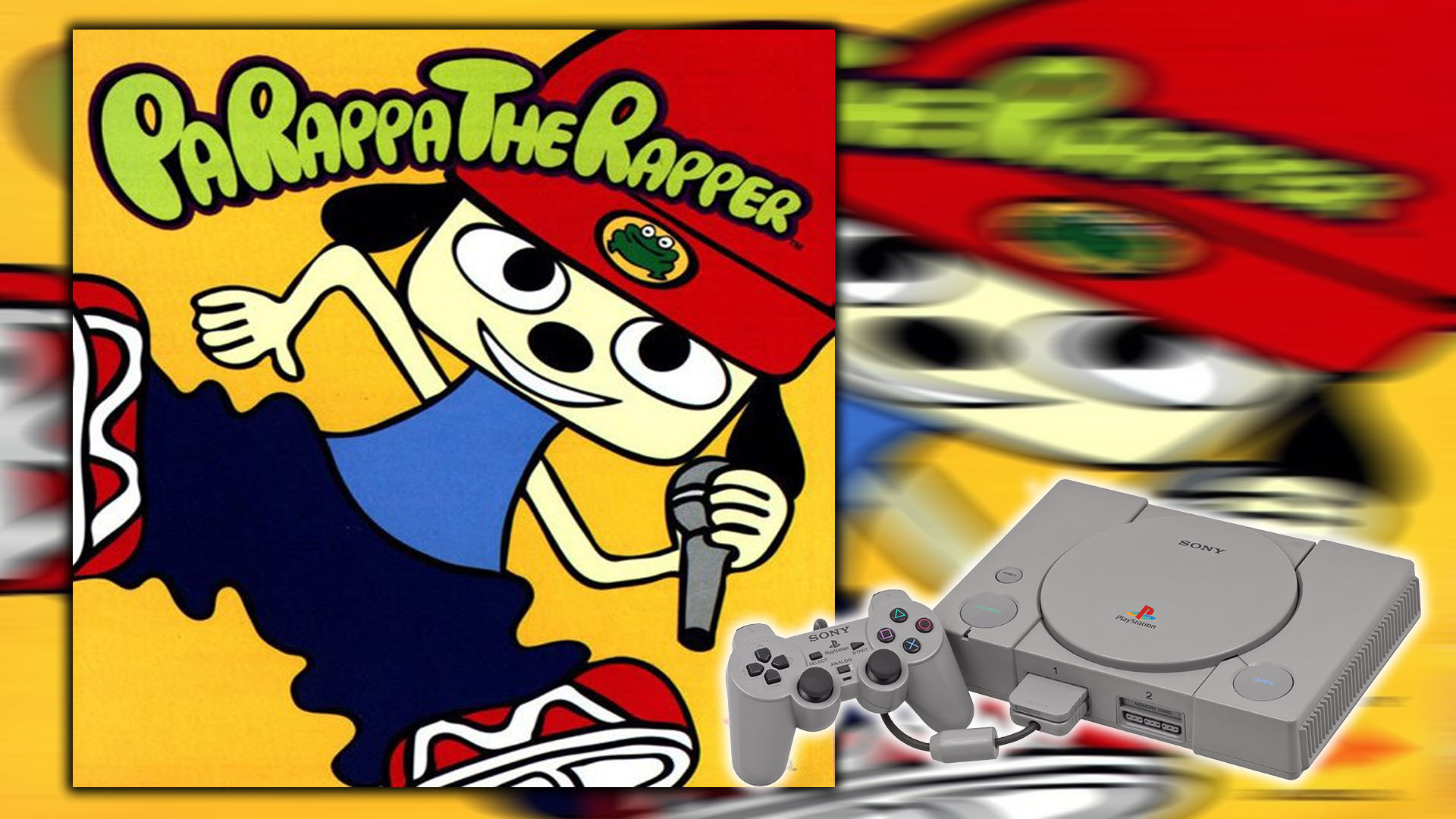 PaRappa the Rapper capa