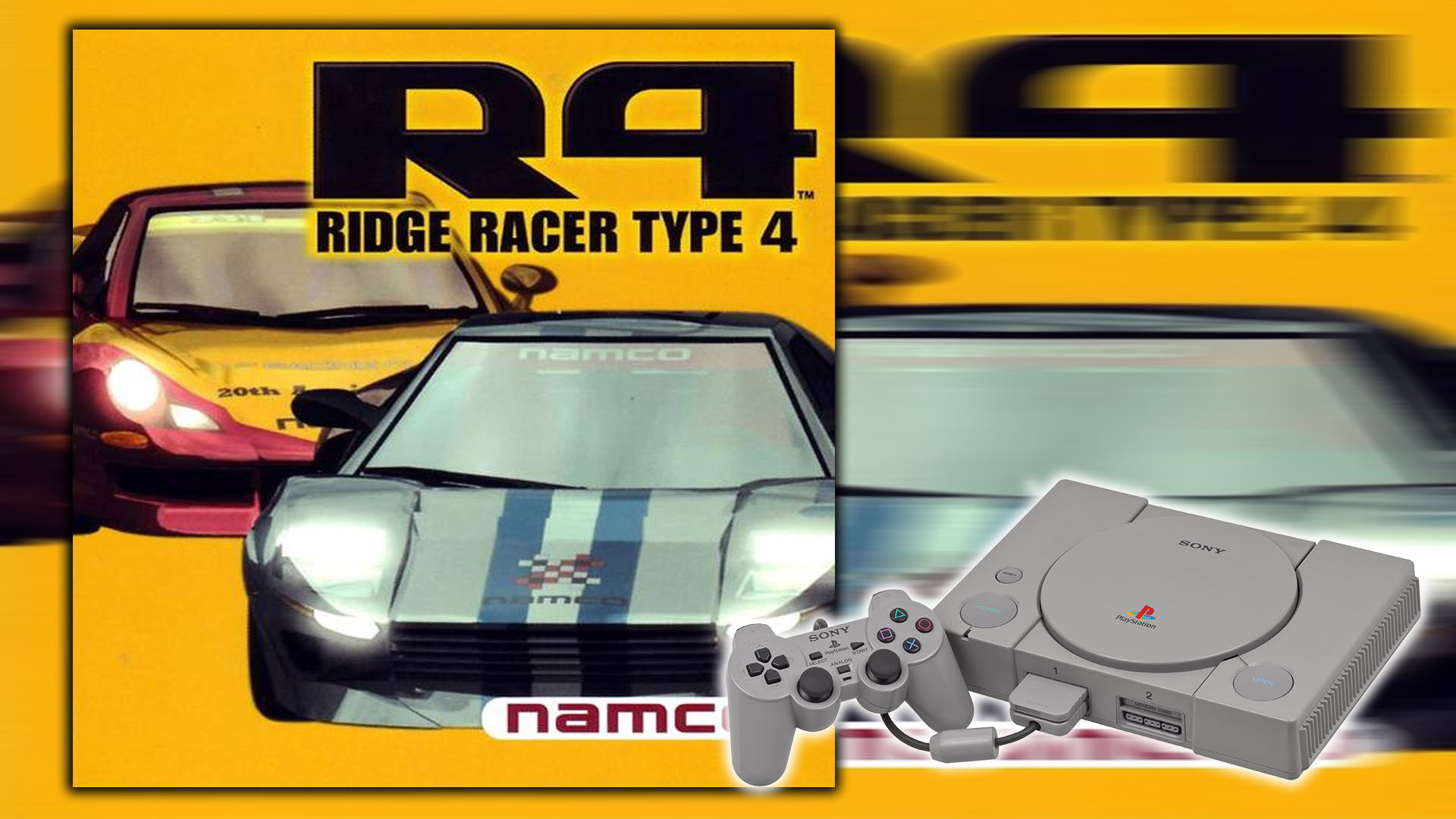 R4 Ridge Racer Type 4 capa