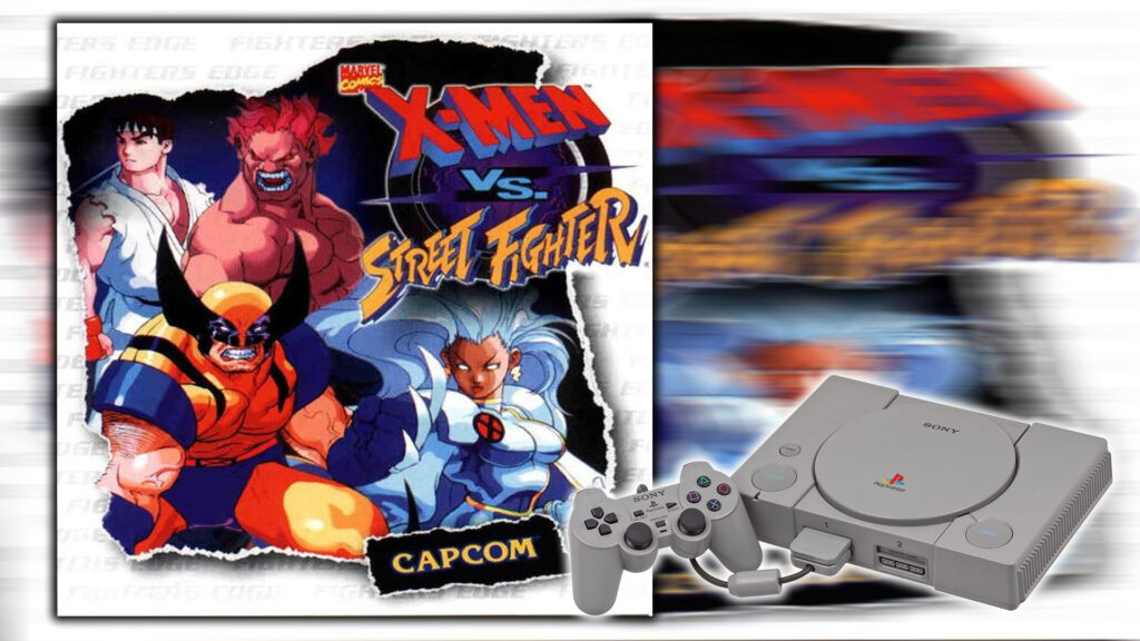 X-Men vs Street Fighter capa