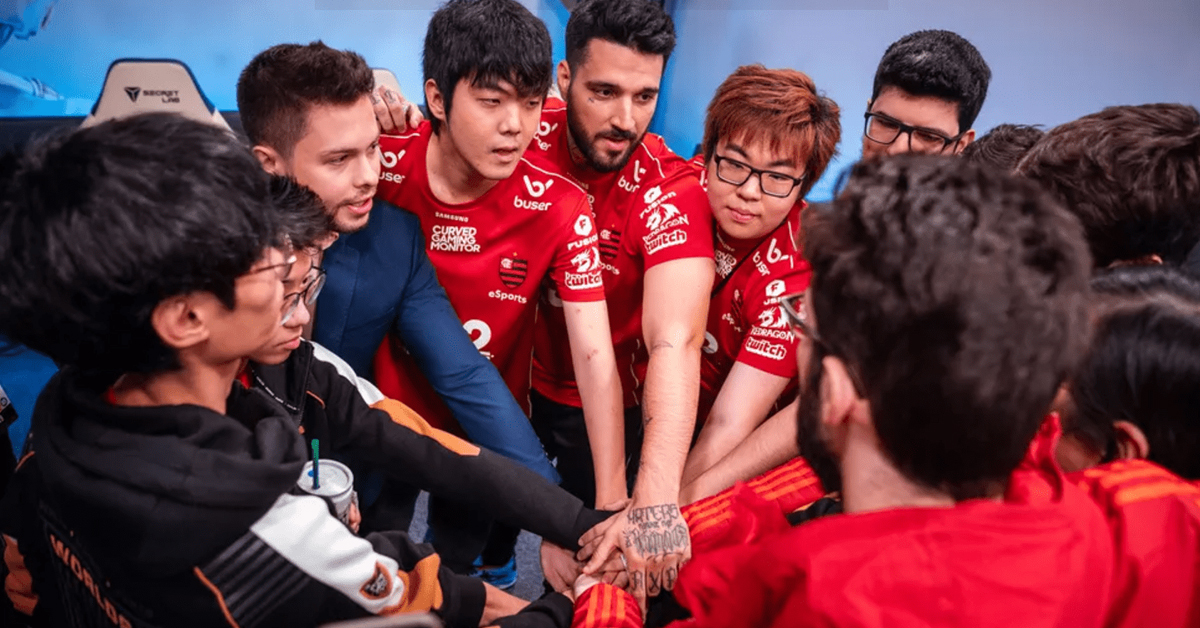 capa Flamengo CBLOL 2026