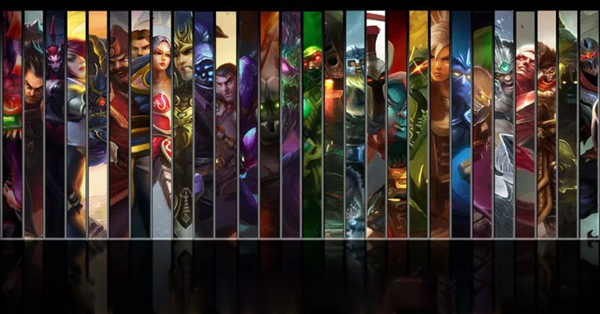 capa como testar campeões LoL
